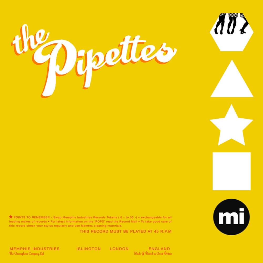 Album cover art for "Pull Shapes" by The Pipettes