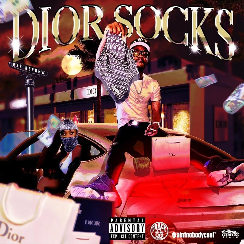 Album cover art for "Dior Socks" by RXKNephew