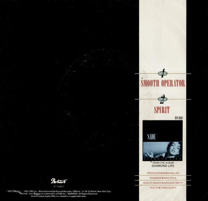 Album cover art for "Spirit" by Sade