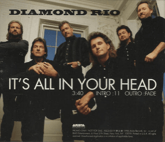 Album cover art for "It’s All in Your Head" by Diamond Rio
