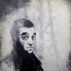 Album cover art for "Avec" by Charles Aznavour