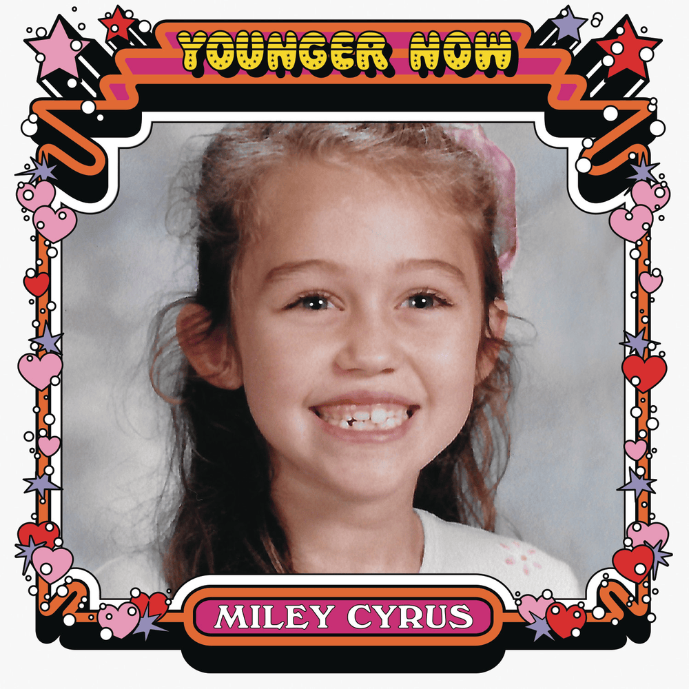 Album cover art for "Younger Now" by Miley Cyrus