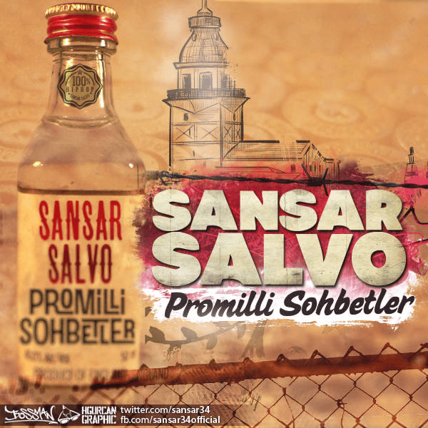 Album cover art for "Promilli Sohbetler" by Sansar Salvo