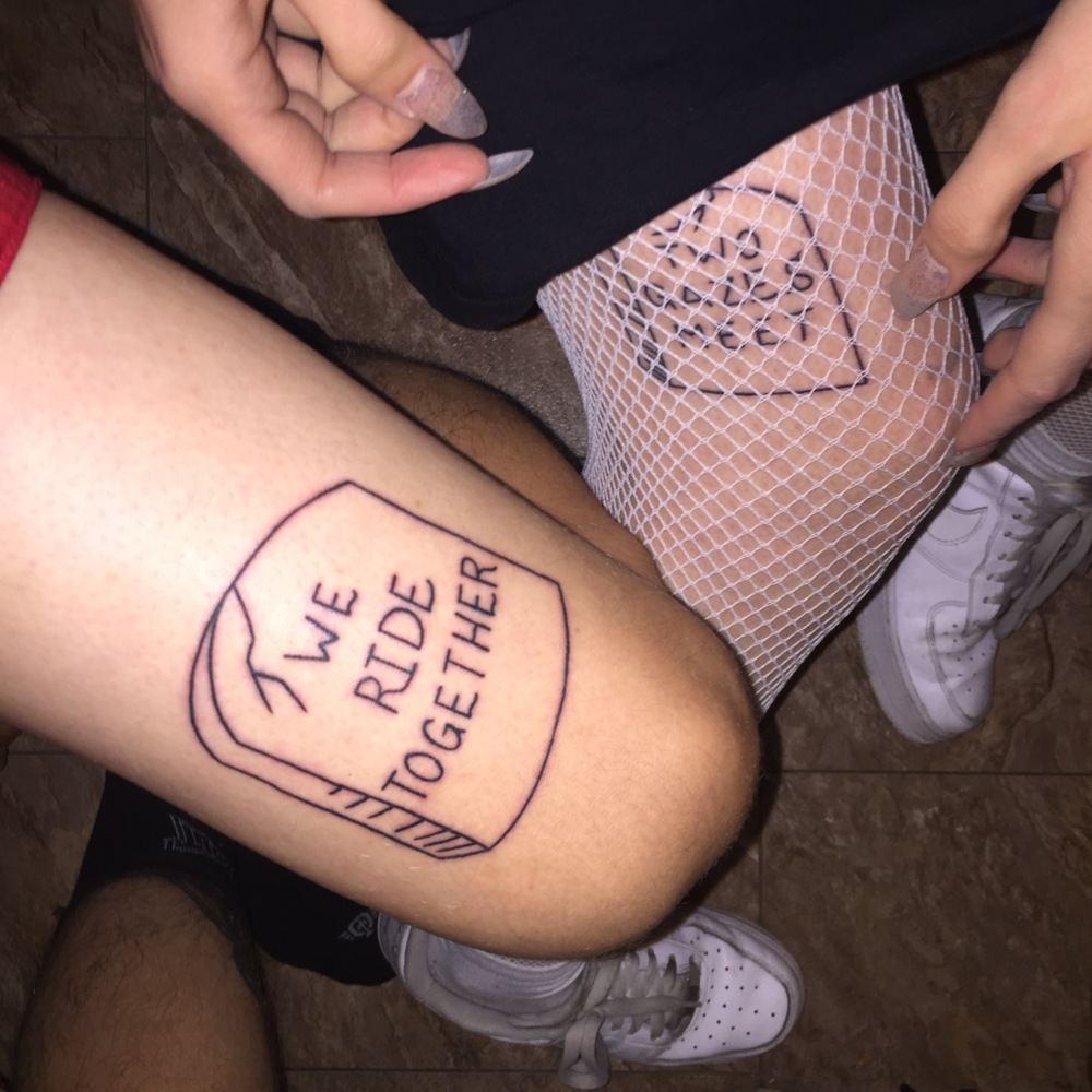 Album cover art for "4 U" by ​​Smrtdeath & Horse Head