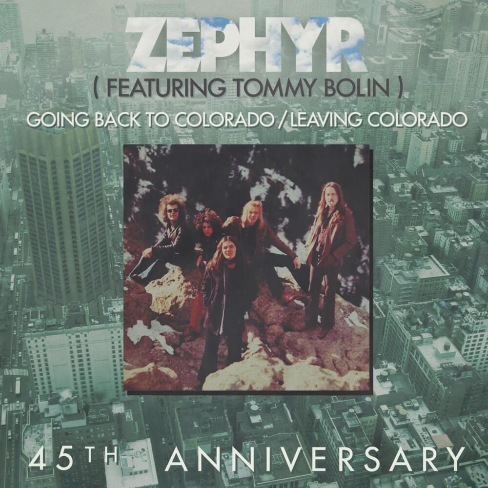 Album cover art for "Three Days On" by Zephyr