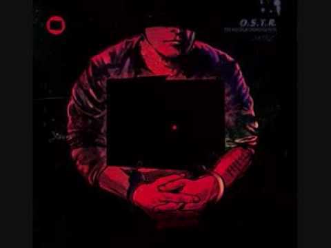 Album cover art for "Przez stress" by O.S.T.R. & Michał Fajbusiewicz