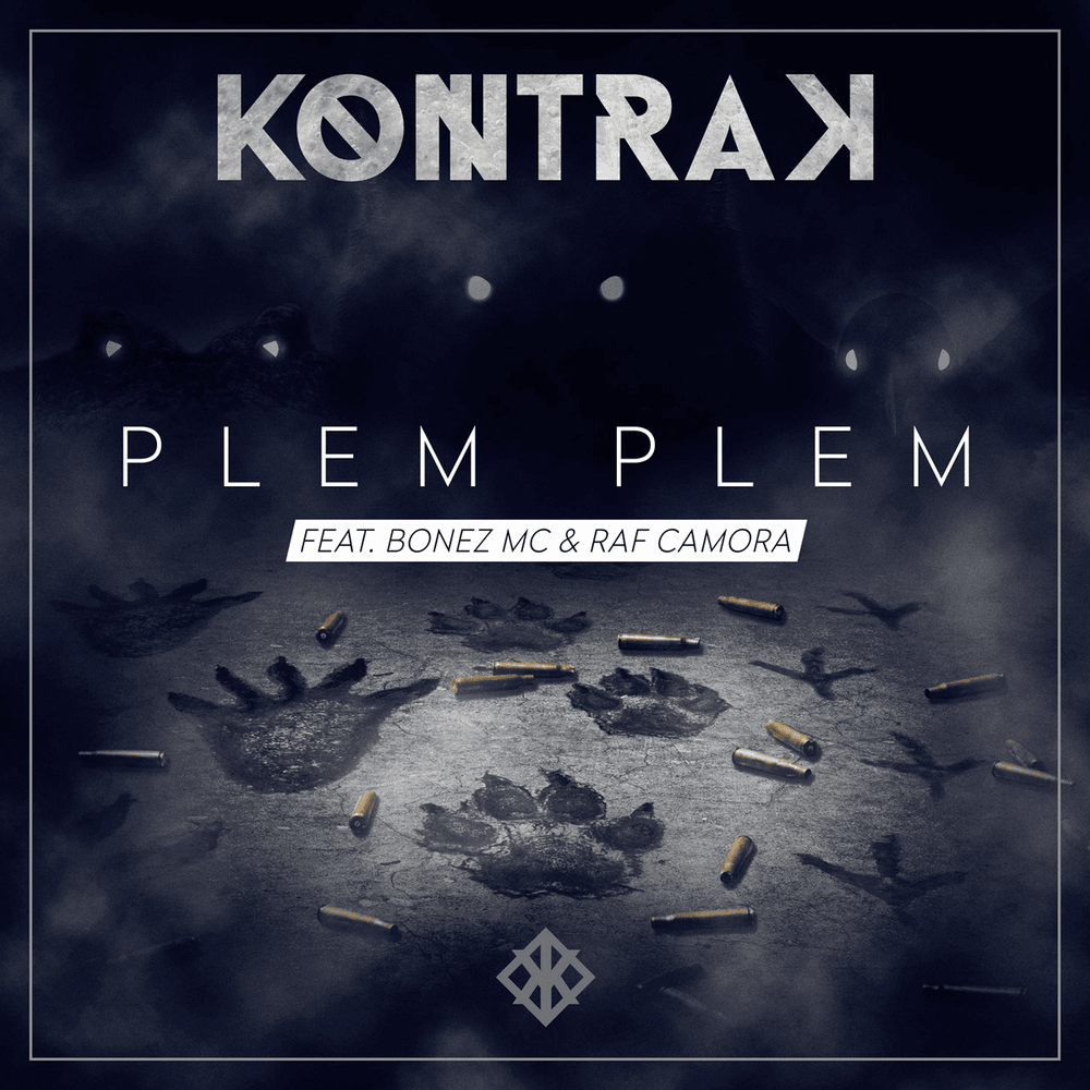 Album cover art for "Plem Plem" by Kontra K & Bonez MC & RAF Camora