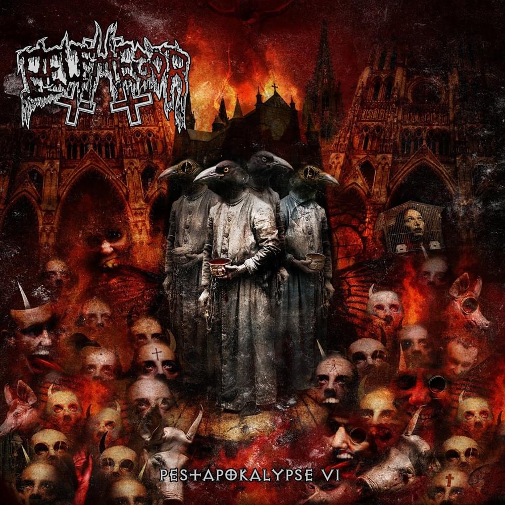 Album cover art for "Sanctus Perversum" by Belphegor