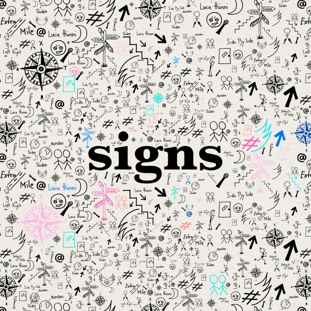 Album cover art for "Signs" by Luca Hänni