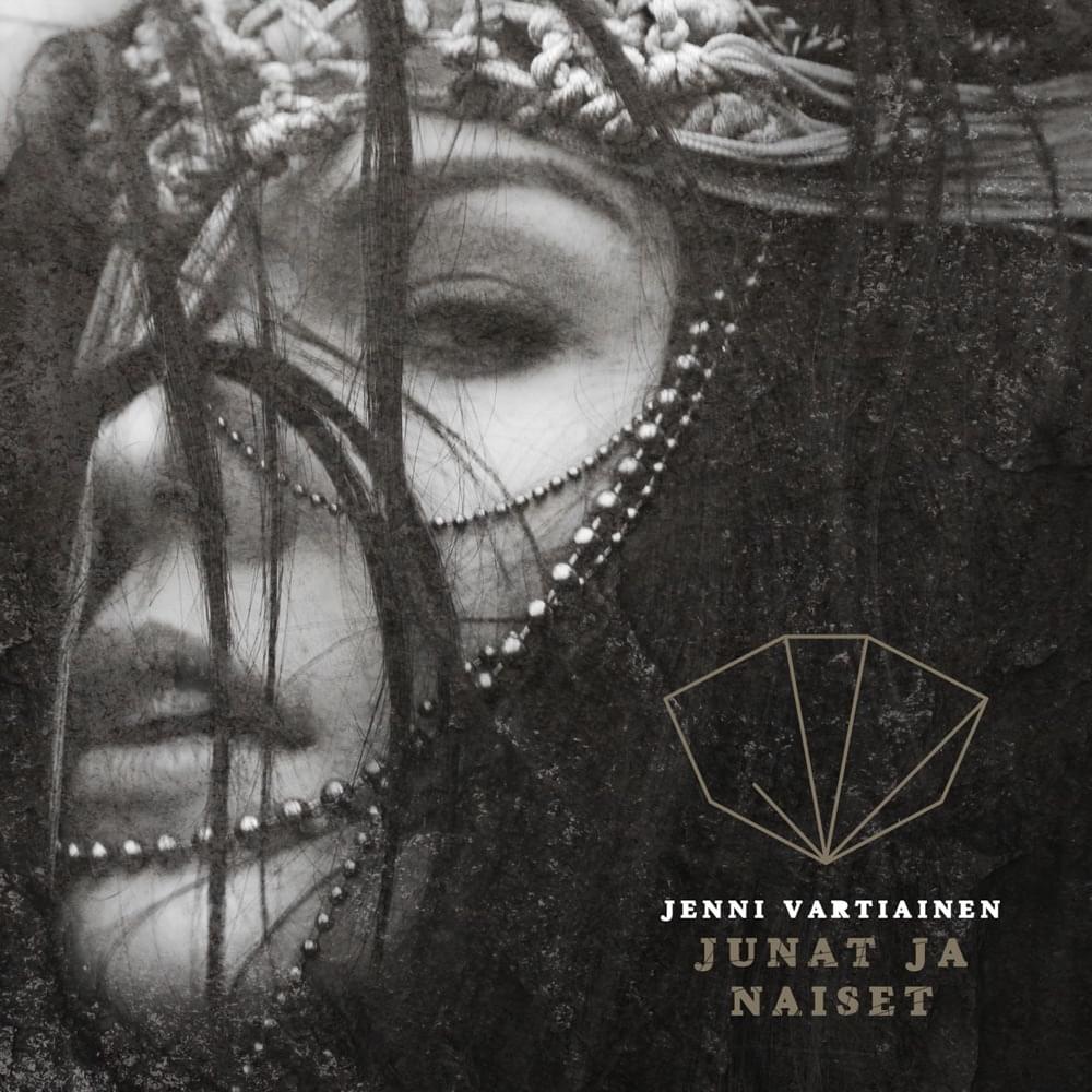 Album cover art for "Junat ja naiset" by Jenni Vartiainen