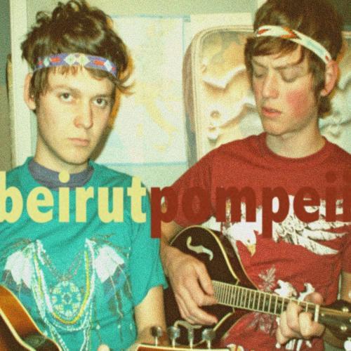 Album cover art for "Napoleon on the Bellerophon" by Beirut