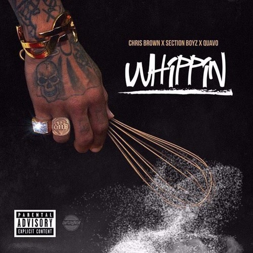 Album cover art for "Whippin'" by Chris Brown