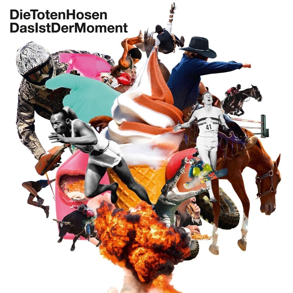 Album cover art for "Das ist der Moment" by Die Toten Hosen