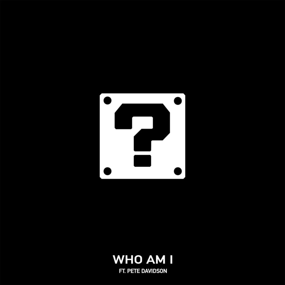 Album cover art for "Who Am I" by Chris Webby & Pete Davidson