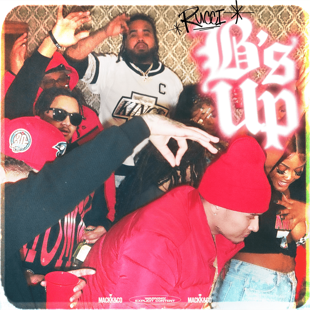 Album cover art for "B’s Up" by Rucci