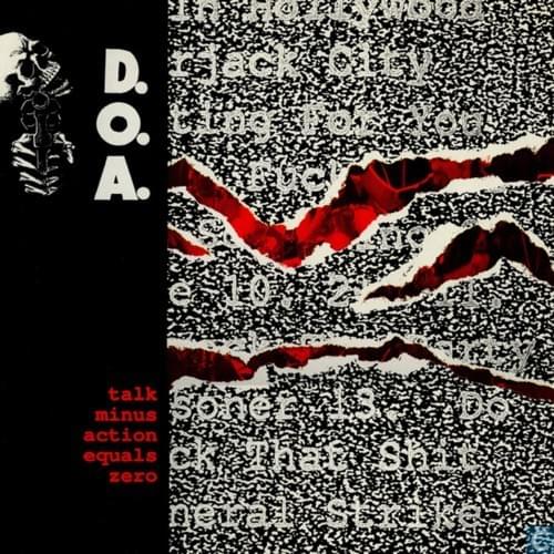 Album cover art for "Fuck You" by D.O.A.
