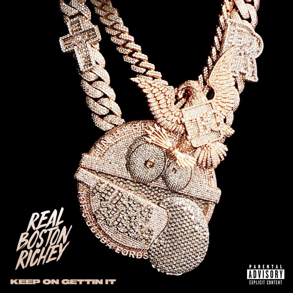 Album cover art for "Keep on Gettin It" by Real Boston Richey