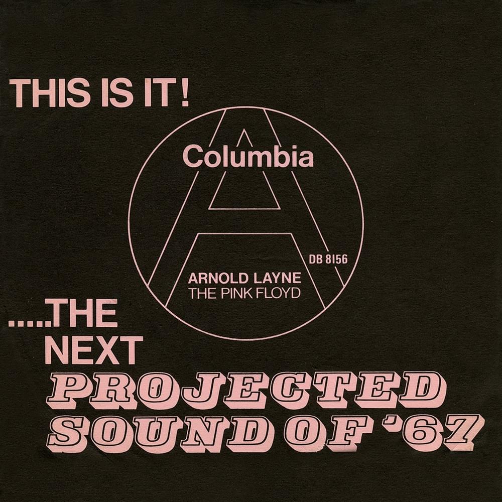 Album cover art for "Arnold Layne" by Pink Floyd