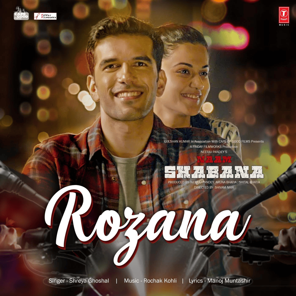 Album cover art for "Rozana" by Shreya Ghoshal