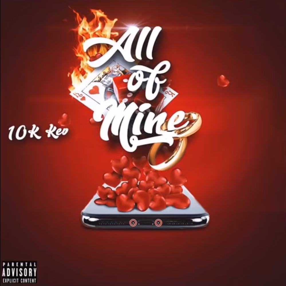 Album cover art for "All Of Mines" by 10kkev