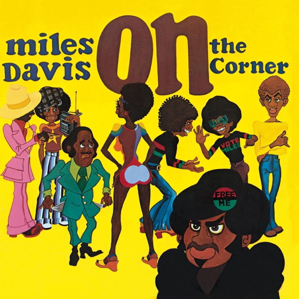 Album cover art for "Black Satin" by Miles Davis