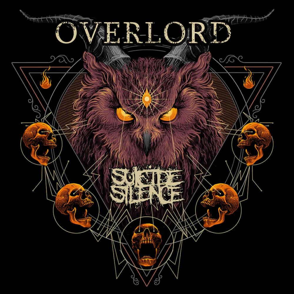 Album cover art for "Overlord" by Suicide Silence
