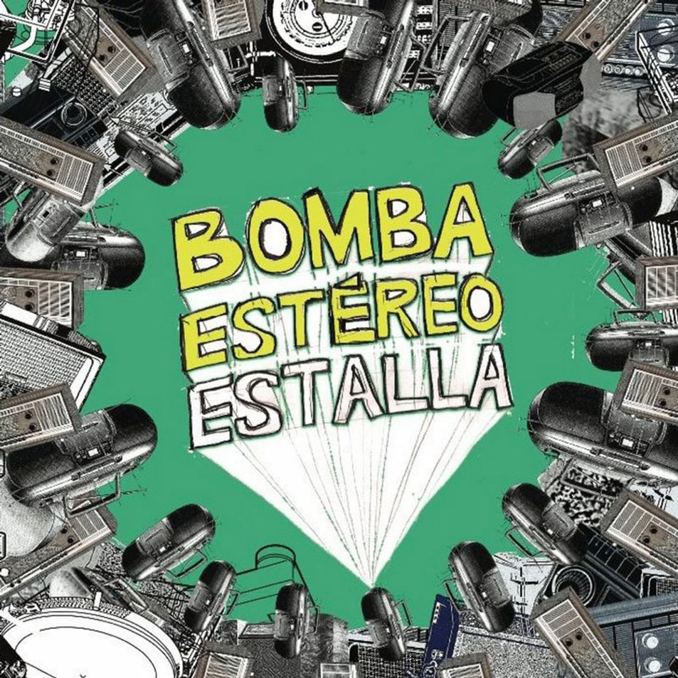 Album cover art for "Pa’Ti" by Bomba Estéreo