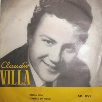 Album cover art for "Roma mia" by Claudio Villa