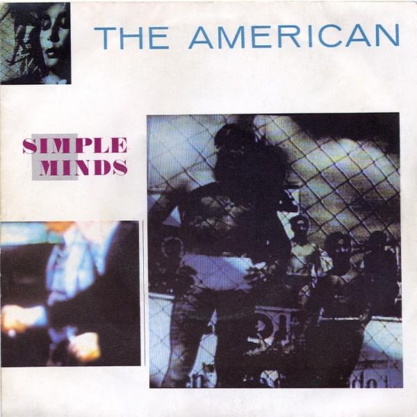 Album cover art for "The American" by Simple Minds