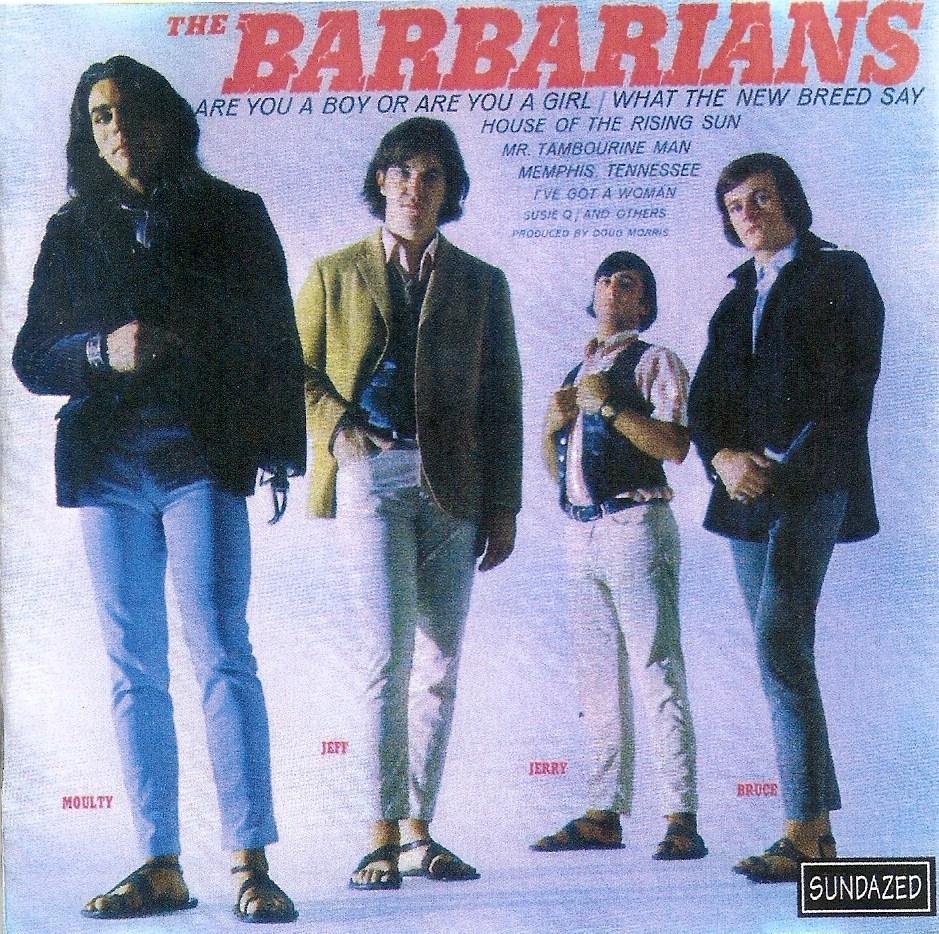 Album cover art for "Moulty" by The Barbarians