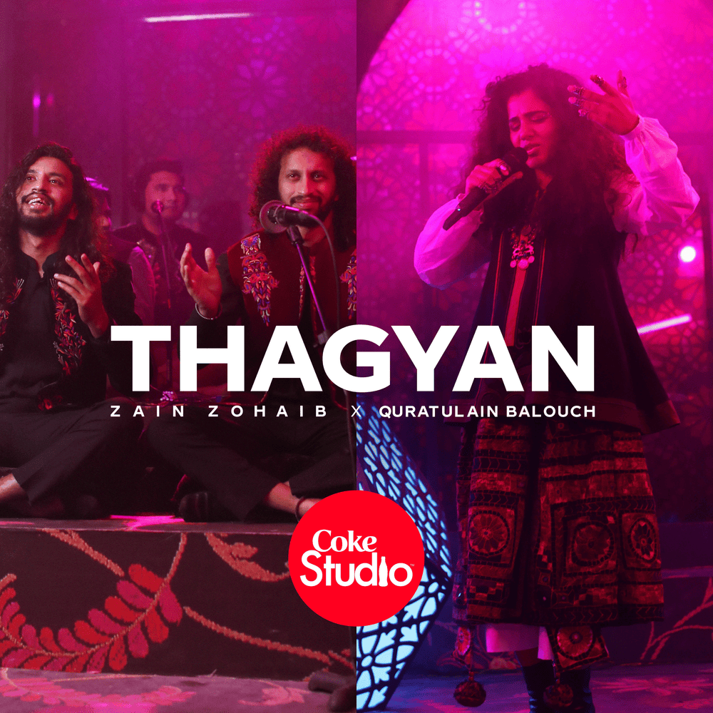 Album cover art for "Thagyan" by Zain Zohaib