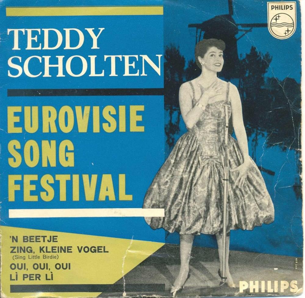 Album cover art for "’n Beetje" by Teddy Scholten