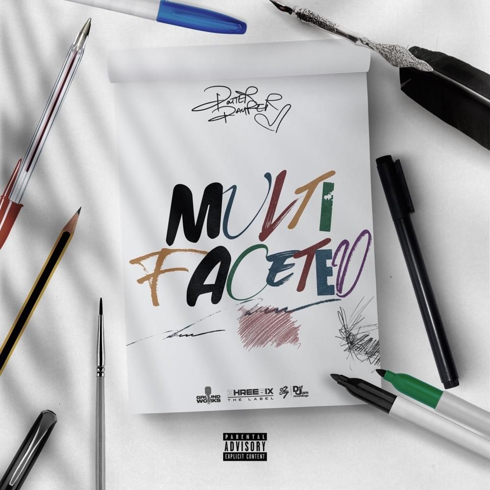 Album cover art for "Multifaceted" by Potter Payper