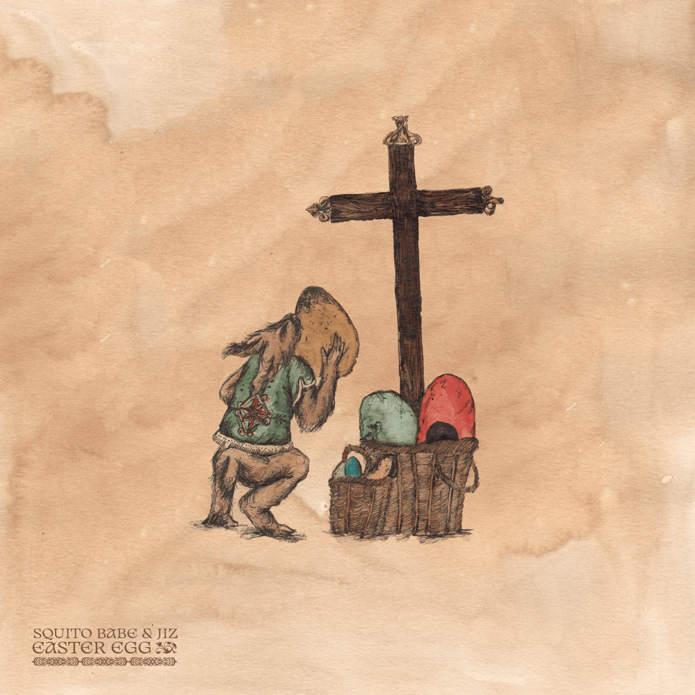 Album cover art for "Easter Egg" by Squito Babe
