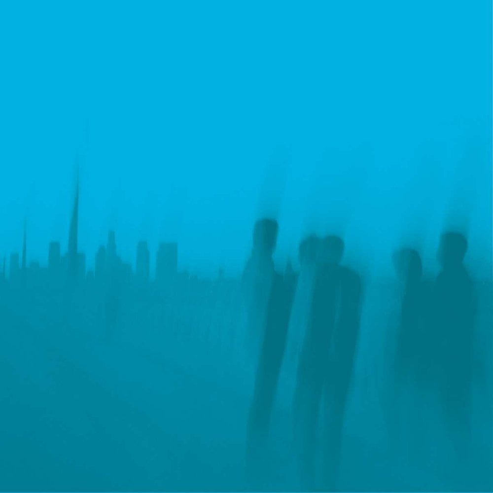 Album cover art for "Blue Angels" by Touché Amoré & Julia Blake