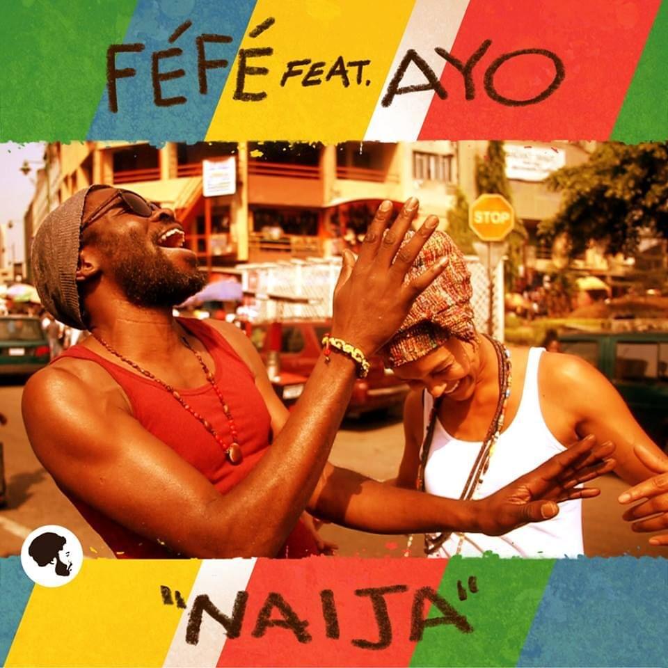 Album cover art for "Naija" by Féfé & Ayo