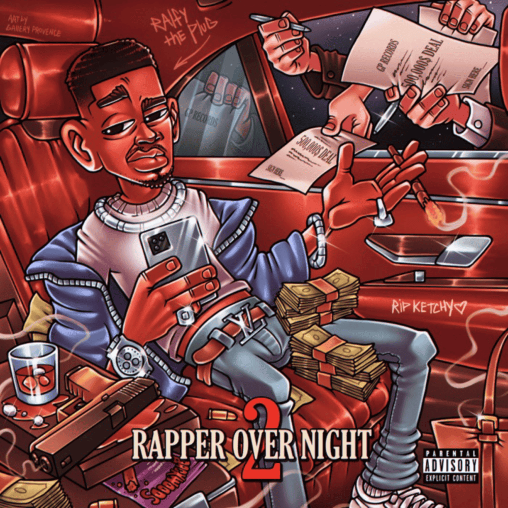 Album cover art for "Sidewayz" by Ralfy the Plug & RX PESO