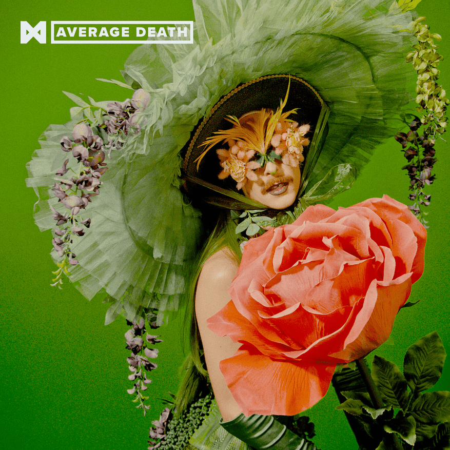 Album cover art for "Average Death" by The Armed