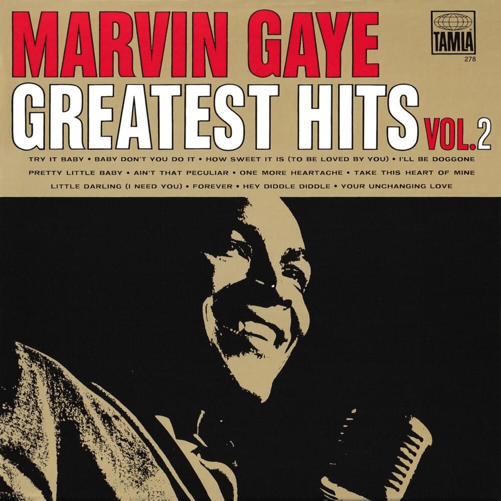Album cover art for "Pretty Little Baby" by Marvin Gaye