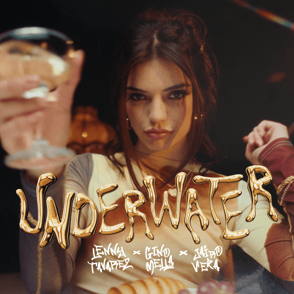 Album cover art for "UNDERWATER" by Lenny Tavárez