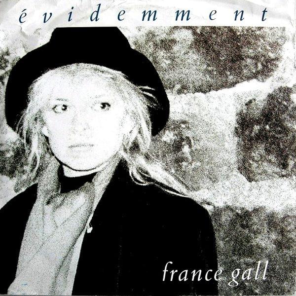 Album cover art for "Évidemment" by France Gall