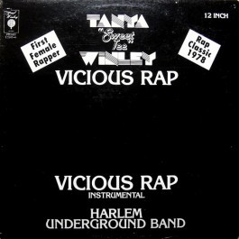 Album cover art for "Vicious Rap" by Tanya Winley