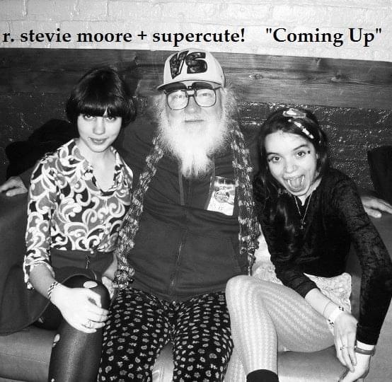 Album cover art for "Coming Up" by R. Stevie Moore & Supercute!