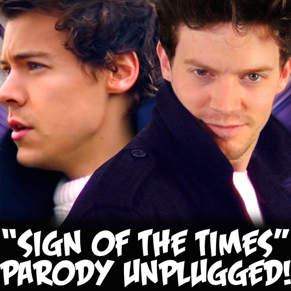 Album cover art for "“Flight of the Guy” - Sign of the Times Parody" by The Key of Awesome & Mark Douglas & Ryan Russell
