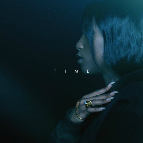 Album cover art for "Time" by Sabina Ddumba