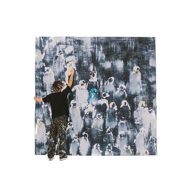 Album cover art for "Incomplet comme février" by Zamdane