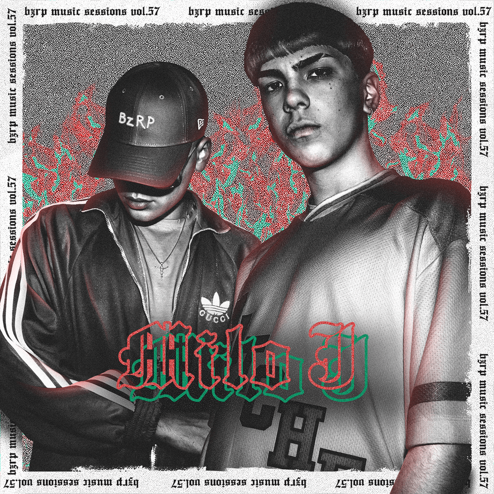 Album cover art for "Milo j: Bzrp Music Sessions, Vol. 57" by Bizarrap