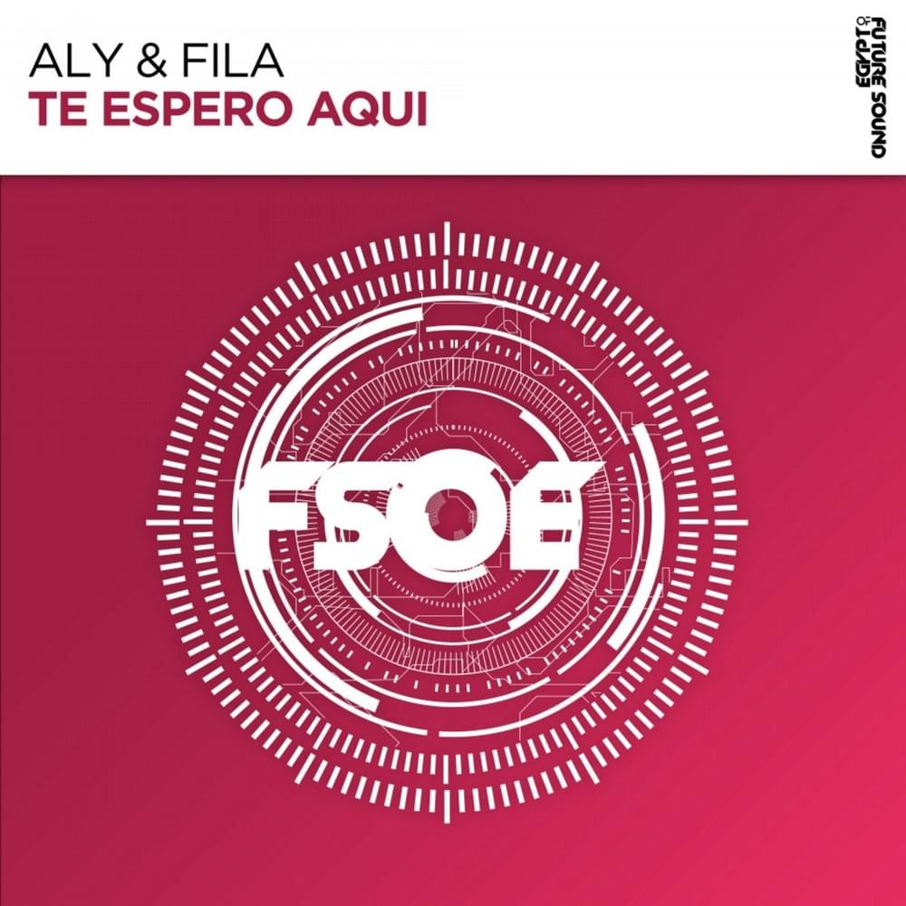 Album cover art for "Te Espero Aqui" by Aly & Fila