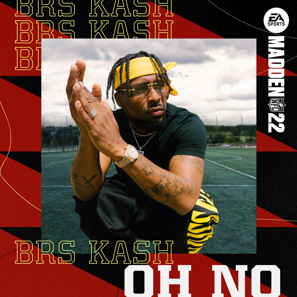 Album cover art for "Oh No (Madden Version)" by BRS Kash