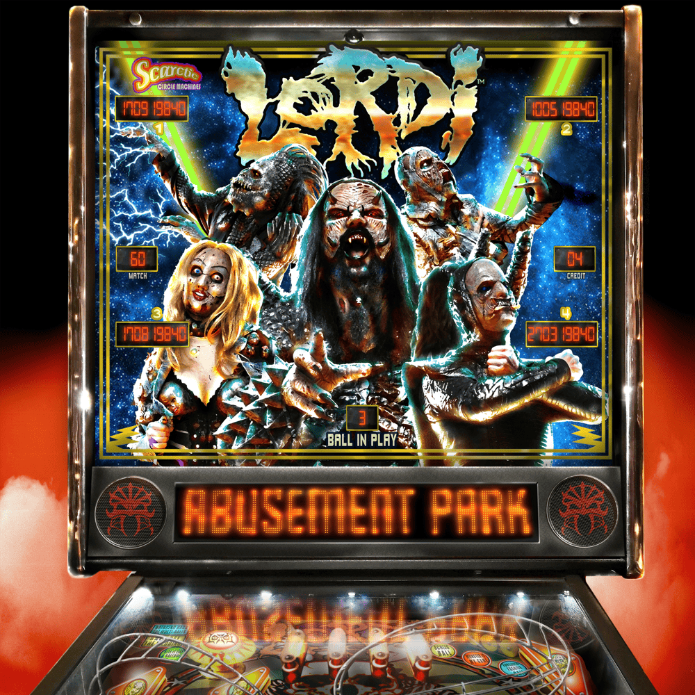 Album cover art for "Up to No Good" by Lordi